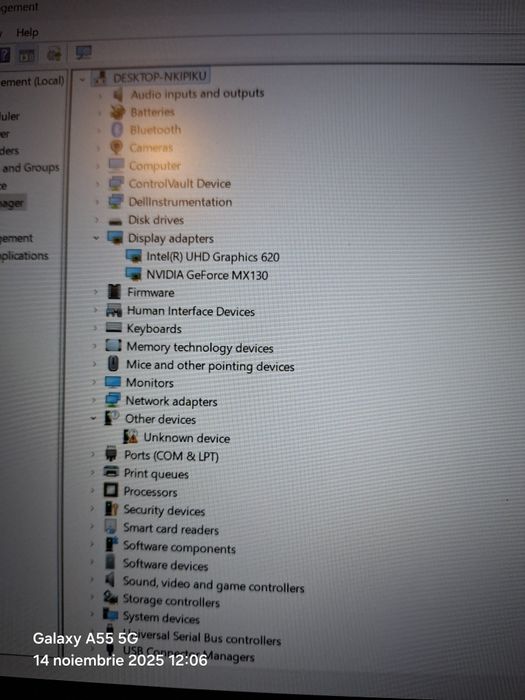 Laptop dell latitude 5590