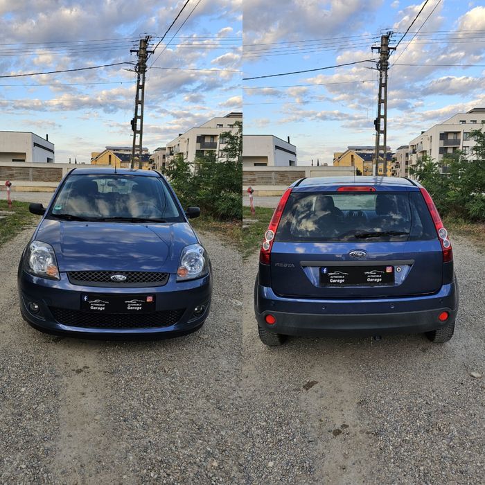 Ford Fiesta Facelift 1.6i/170000km/2007/Senzori parcare/Clima/4usi/