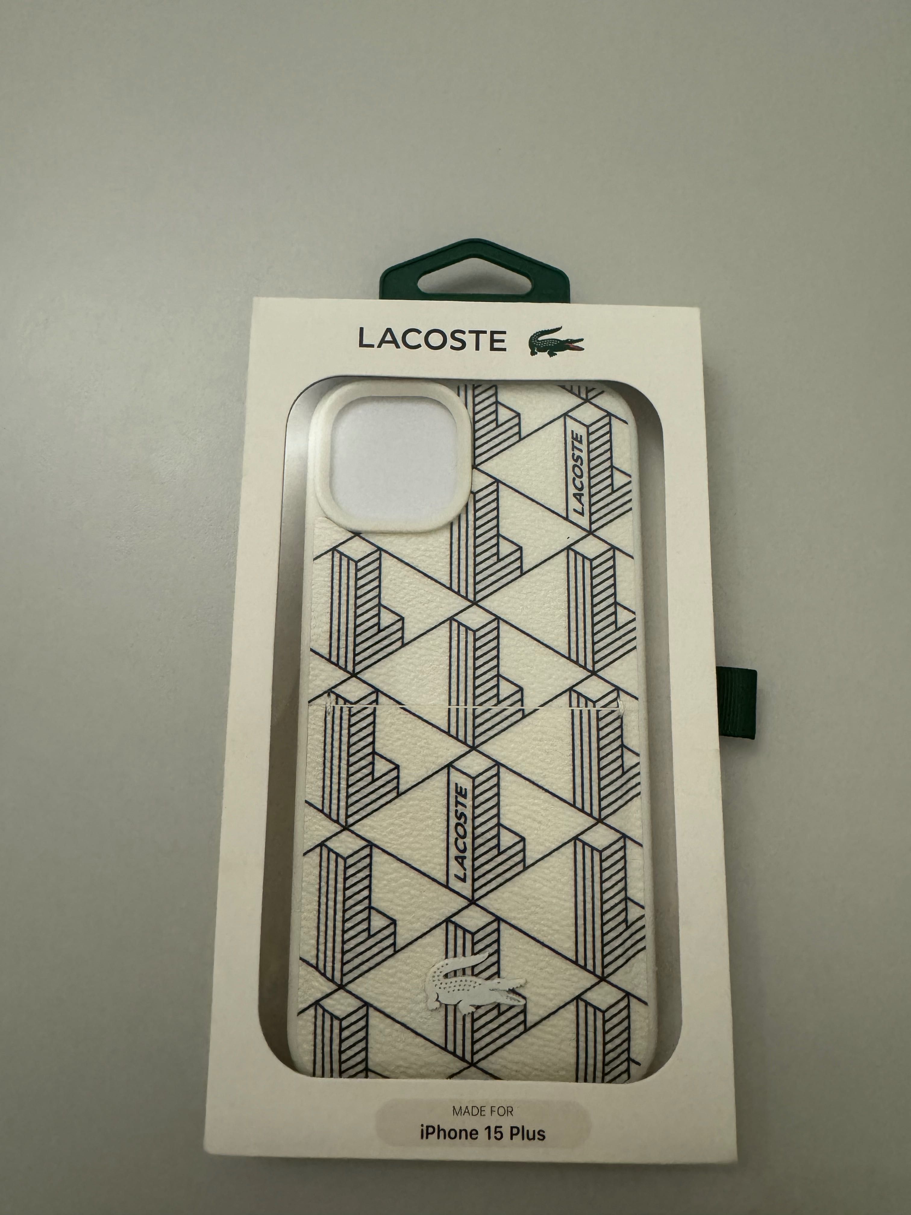 Продам новый чехол от бренда Lacoste на IPhone 15