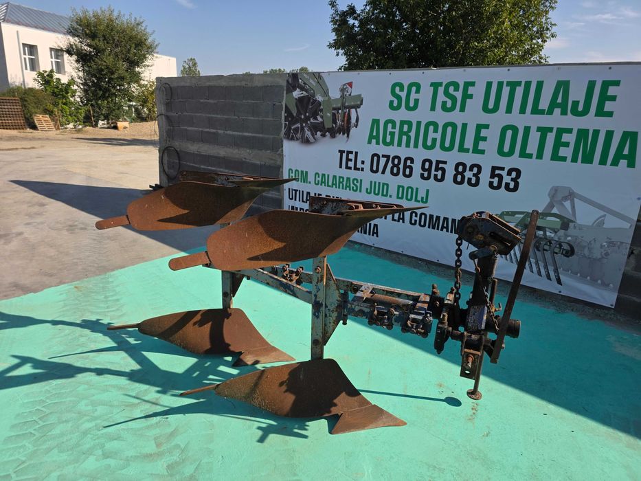 Plug reversibil 2 brazde, Lemken. Rabewerk,  Krone, Steeno