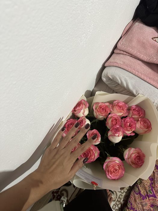 Цветы 15 шт роза