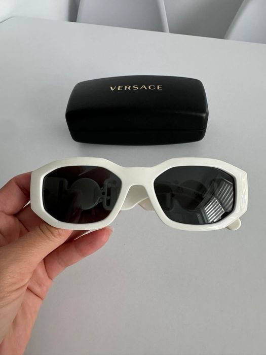 Ochelari versace albi unisex