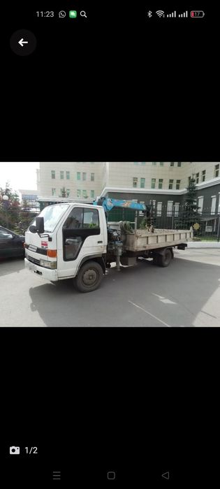 Услуги манипулятора - самосвала