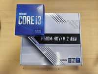 Нови дъно и процесор - Intel i3-10100 3.6GHz и ASRock H510M-HDV/M.2 SE