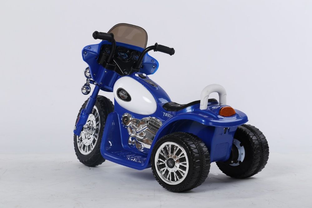 Motocicleta electrica pentru copii POLICE JT568 35W STANDARD #Albastru