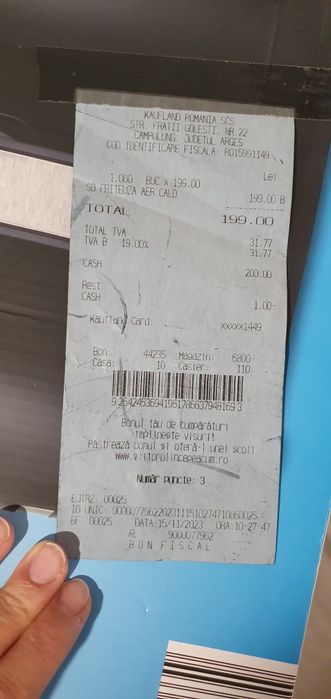 AirFryer  o singura utilizare