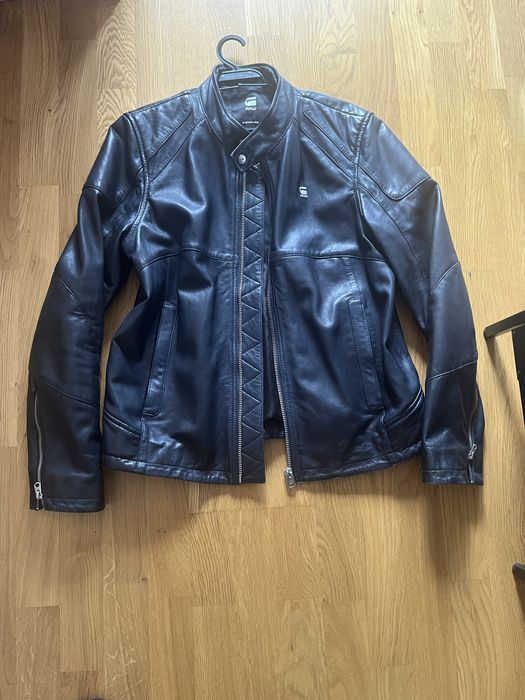 G STAR RAW 100% кожено яке