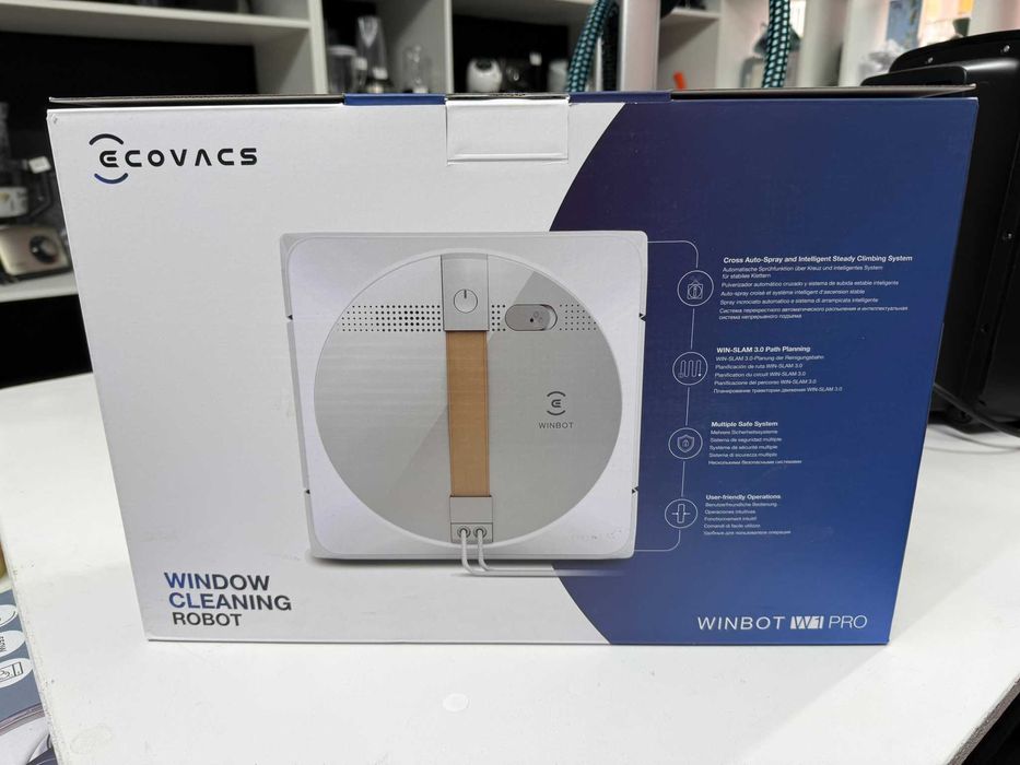 (RESIGILAT) Robot de curatare pentru geamuri Ecovacs Winbot W1 Pro