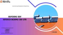 Quyoshli suv isitgich Bosimli 200 L