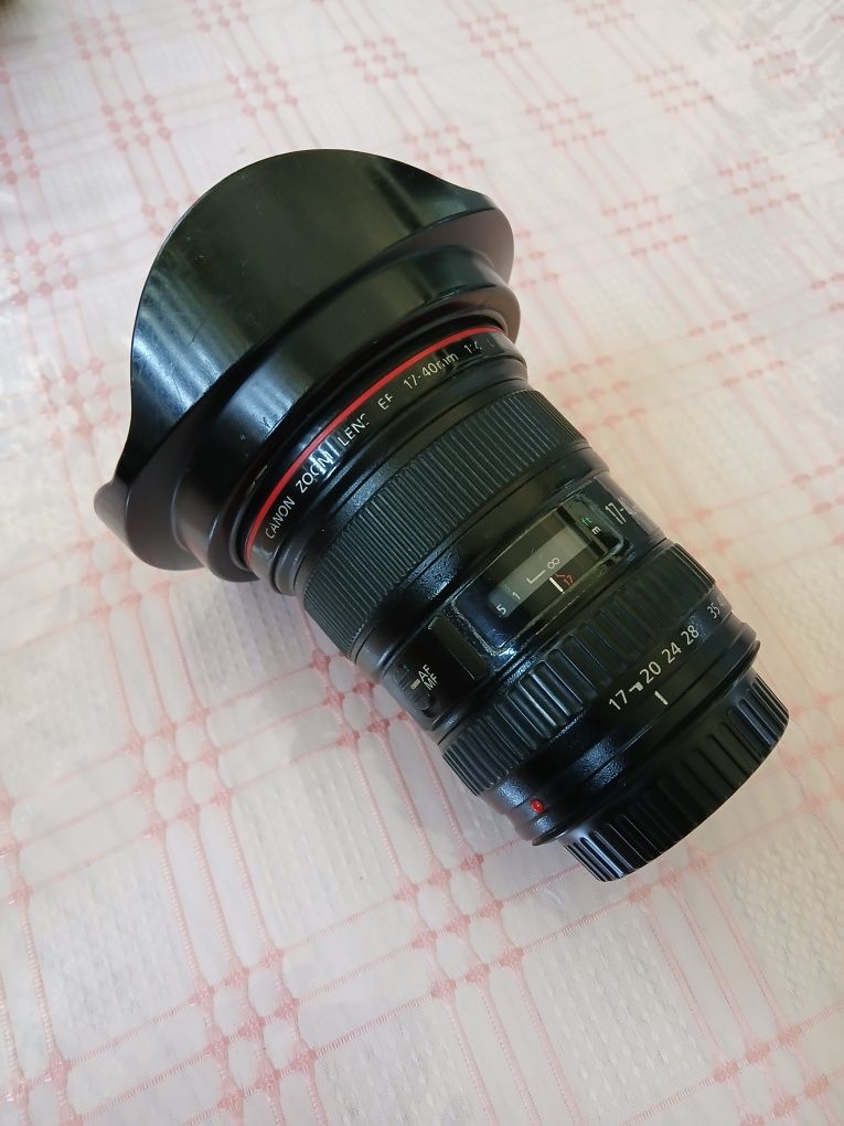 Canon 17-40 obyektiv sotiladi