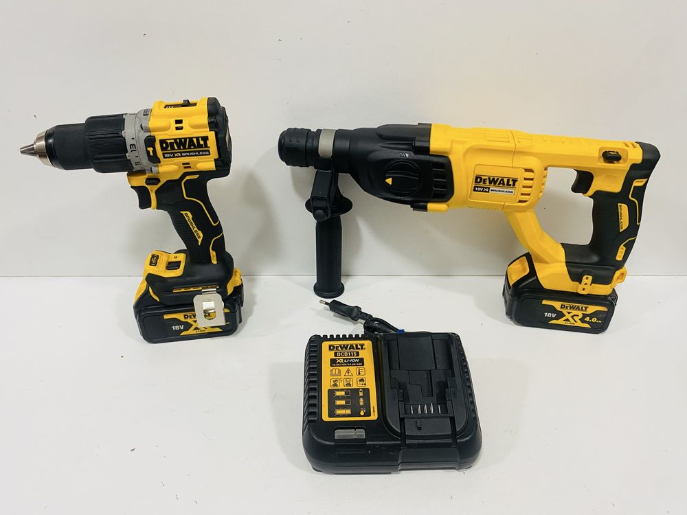 Dewalt filetanta si rotopercutor DCD 805 si DCH 133