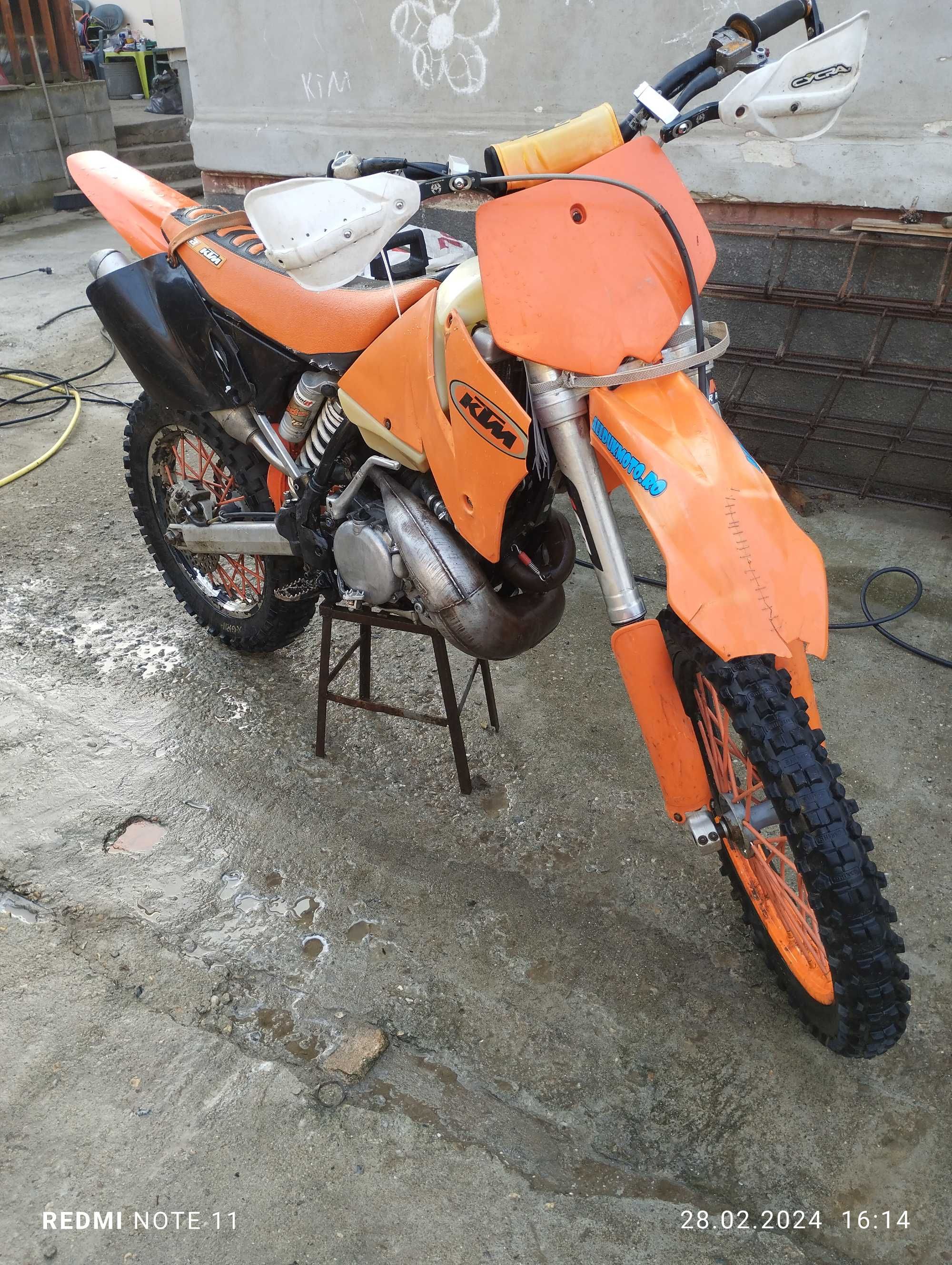 Ktm 250 2 timpi an 2004