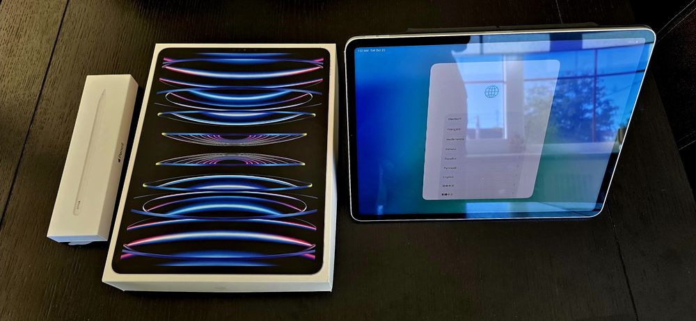 iPad Pro 12.9", 6th Gen, GARANȚIE Apple Pencil și Husa 
Silver [MNXQ