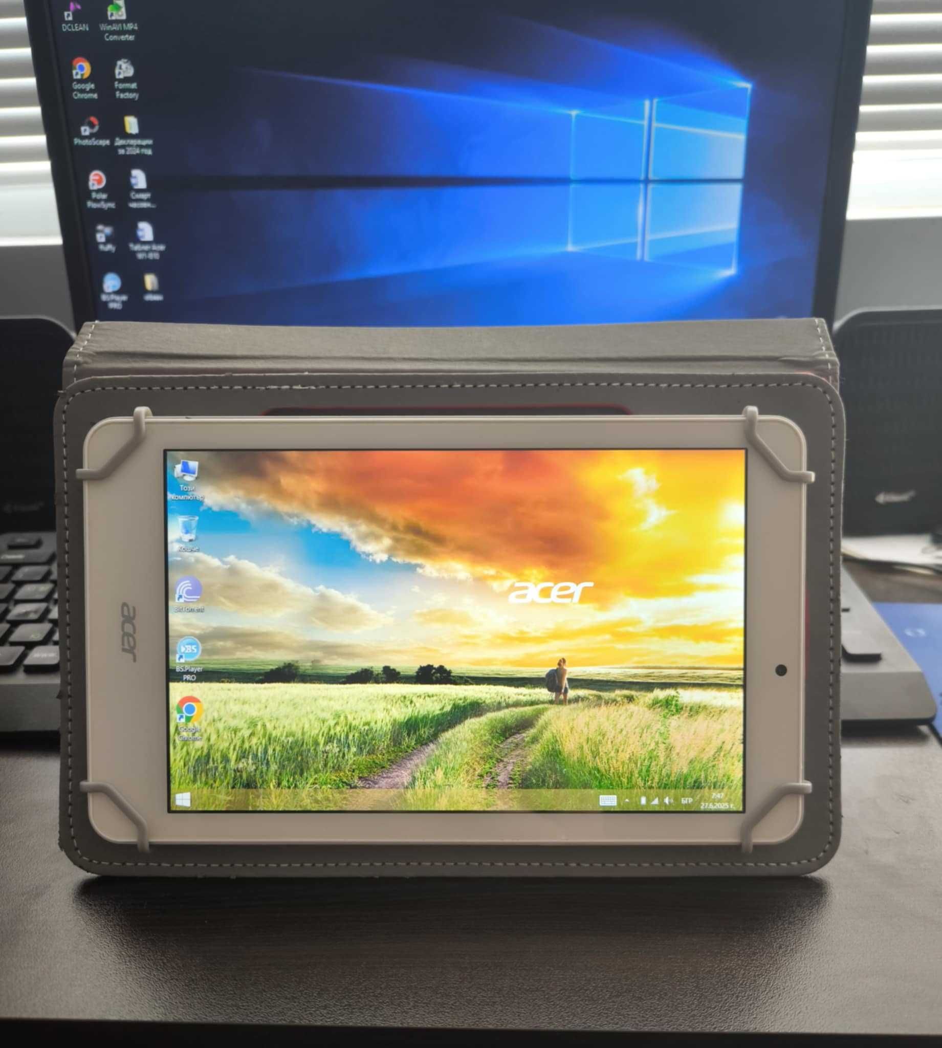 Таблет Acer W1-810