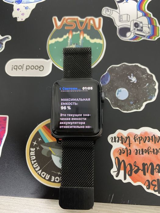 Apple Watch Series 3 38mm 96% akum