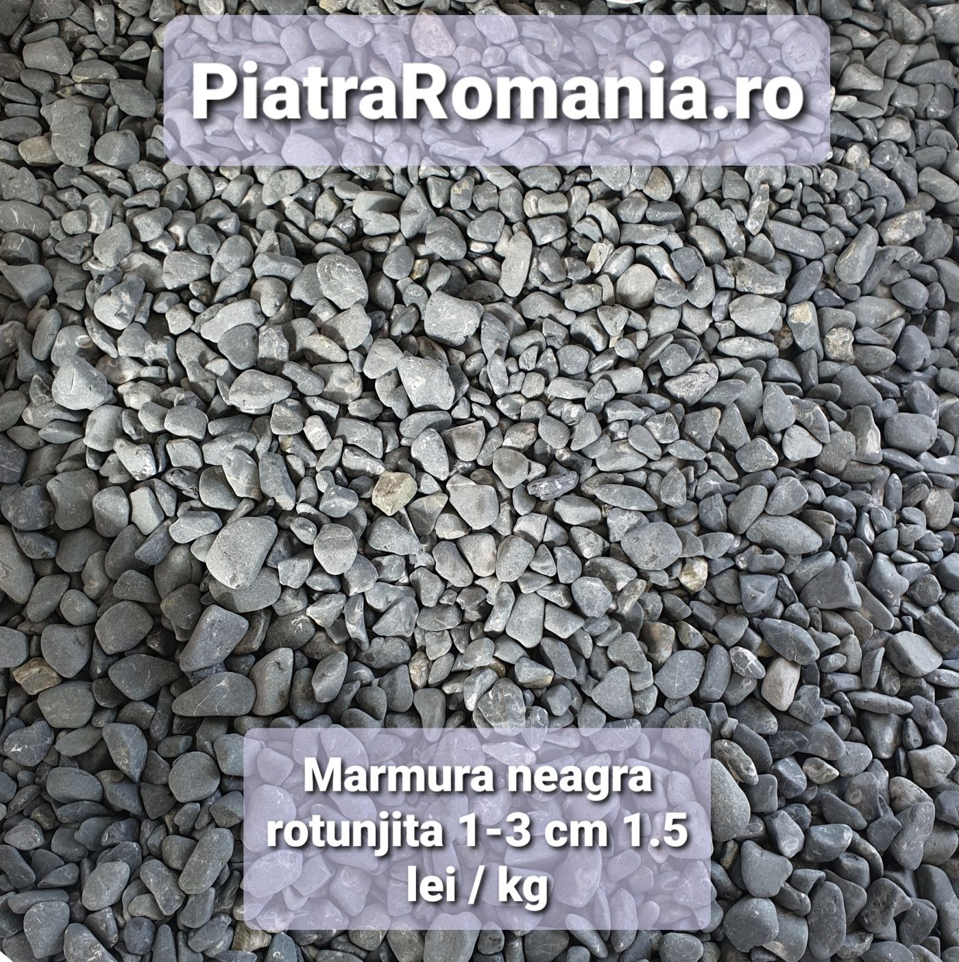 Pietricele rotunjite marmura thasos piatra decorativa alba si colorata