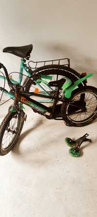 Bicicleta rich baby, 18 inch , cu roti ajutatoare