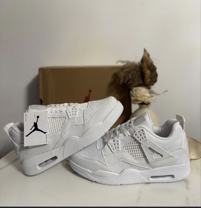 Adidasi JORDAN 4 White Thunder 41 42 Black Friday