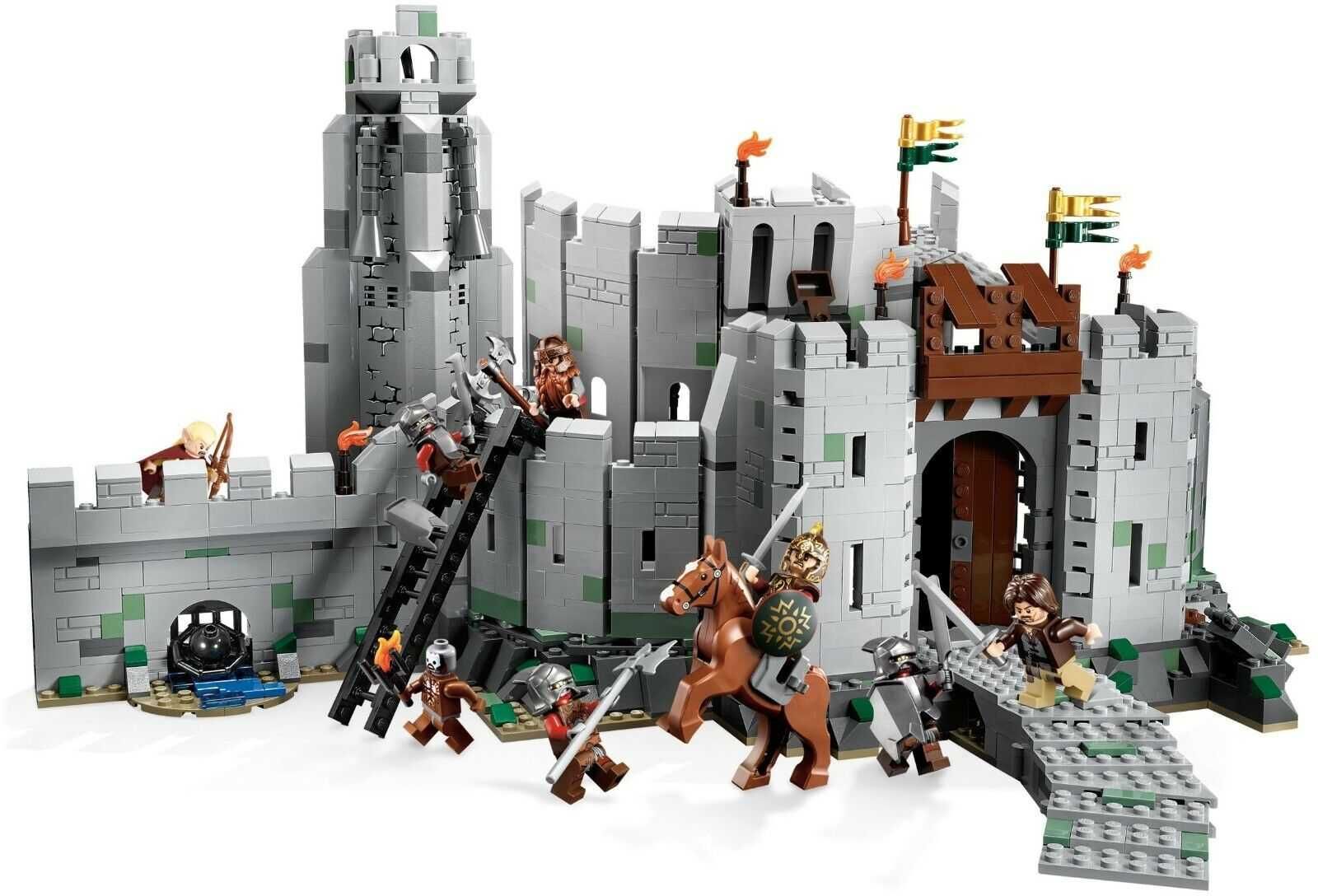 TIP lego 9474 cetate Helms Deep Lord of the Rings Stapanul Inelelor