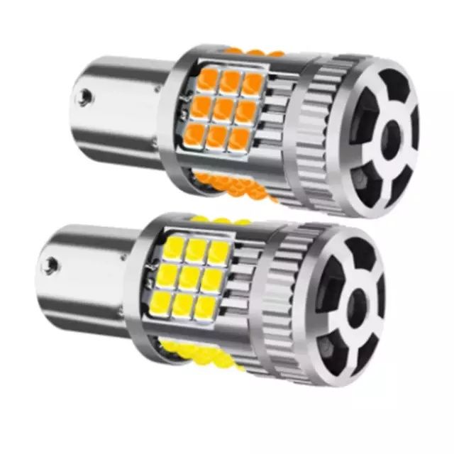 ПРОМОЦИЯ!!! Лед крушки за мигачи и  DRL LED P21W 1156  BAU15S  12-24 V