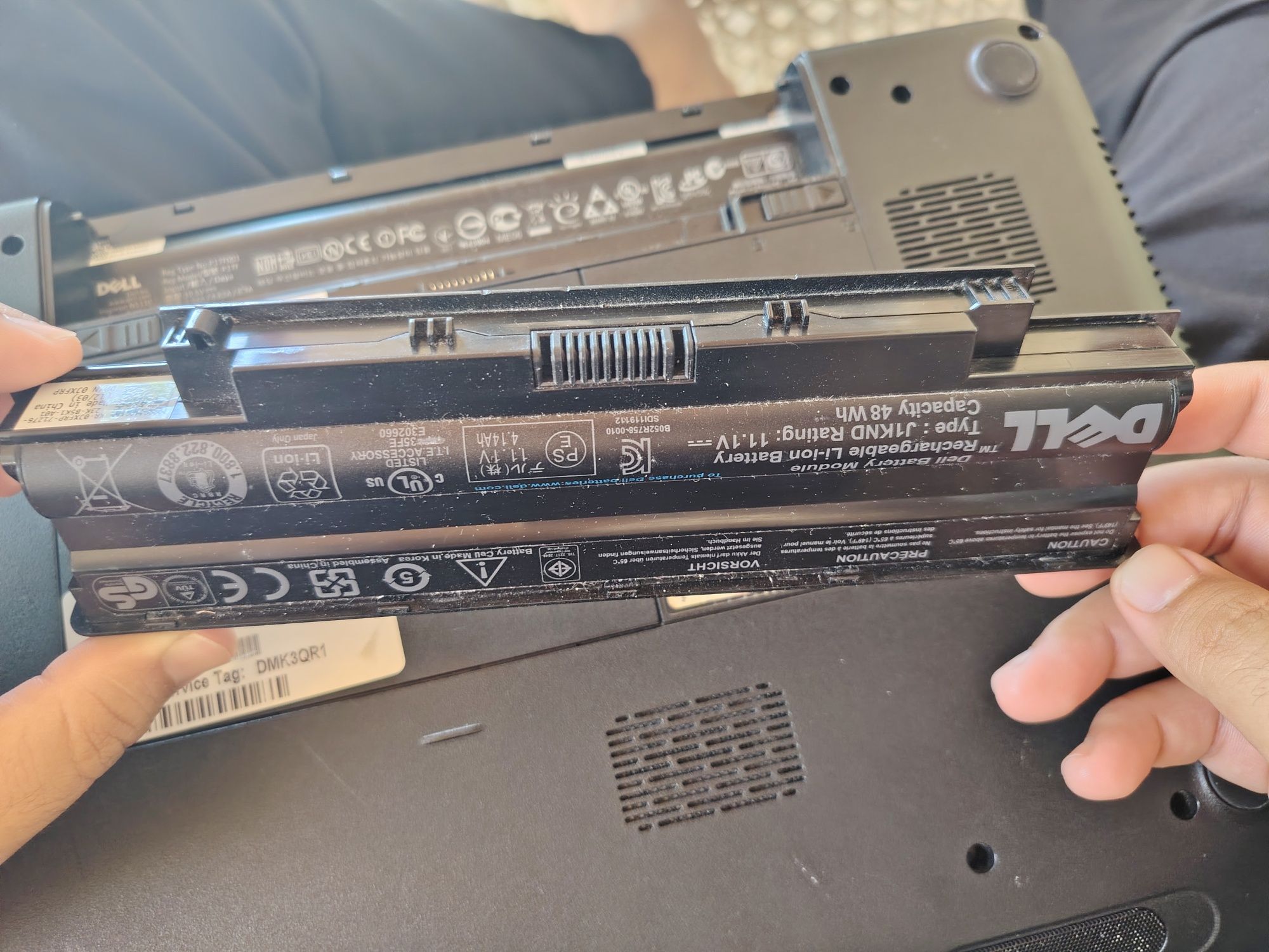 Ноутбук бизнес класса Inspiron n5110. Core i5 8350u vPro/4GB DDR3/256G