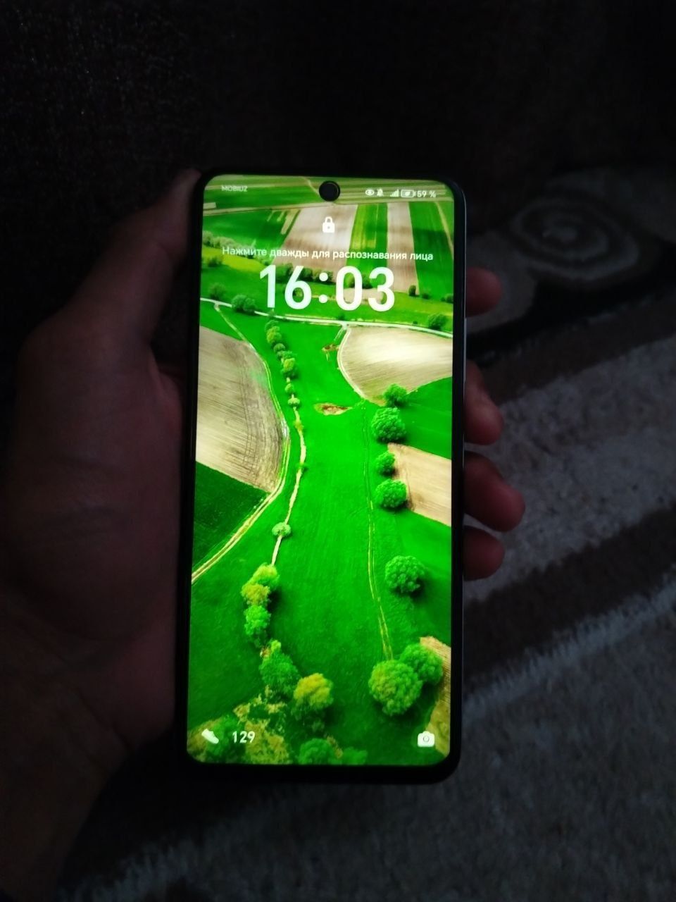 Telefon ayib yoq karobka dakumet ful 128/8+8 telefon obem bor