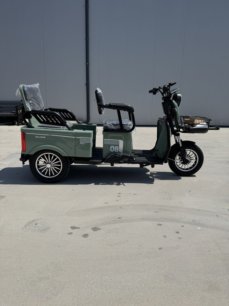 Електрическа карго триколка ЕТ-08 1500W 60V/20AH