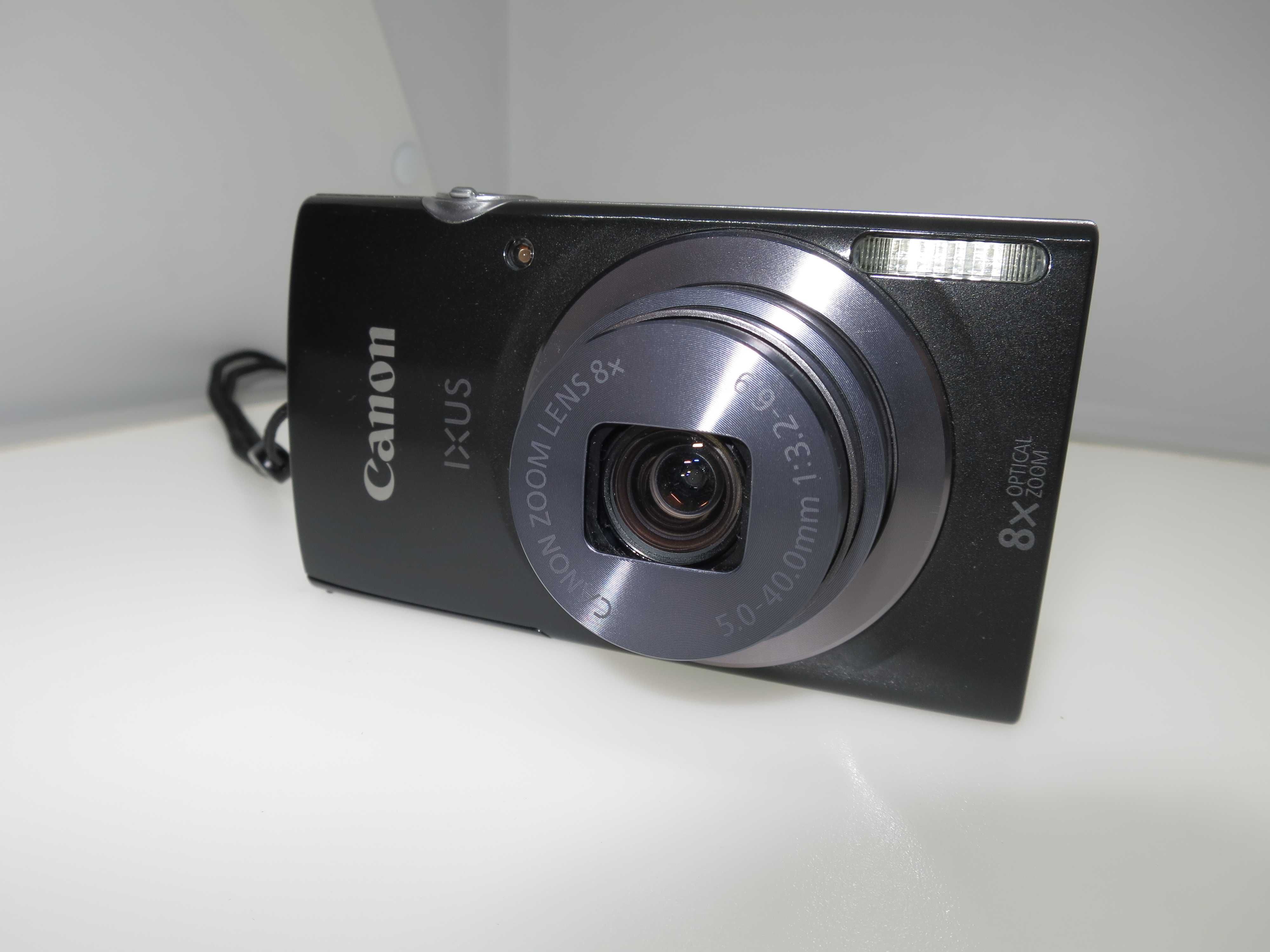Canon IXUS 162 - Компактен стилен фотоапарат като нов работи отлично
