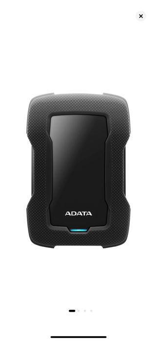 HDD Extern ADATA Durable HD330 2TB, Shock Sensor, 2.5", USB 3.2, Negru