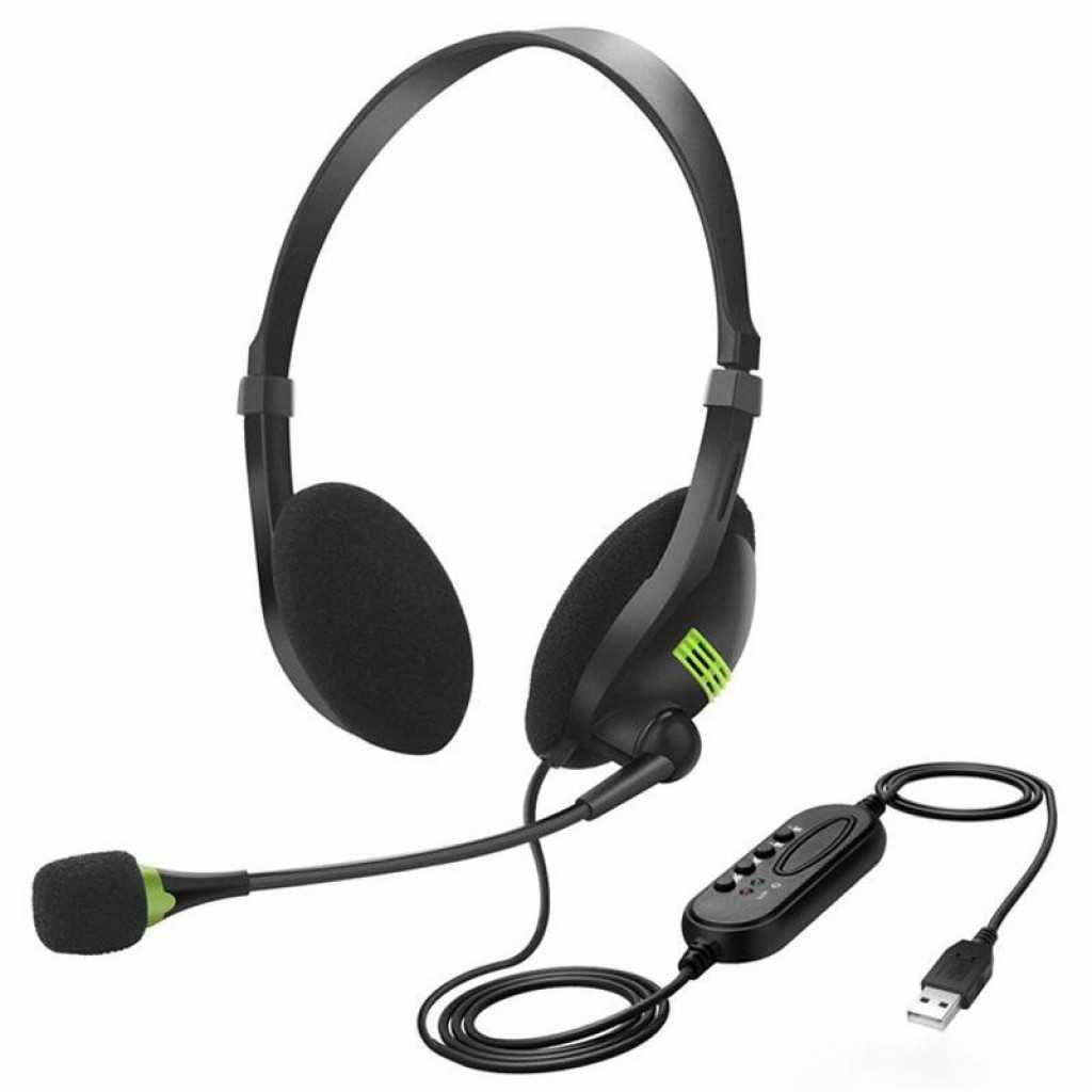 USB слушалки с микрофон подходящи за офис разговори