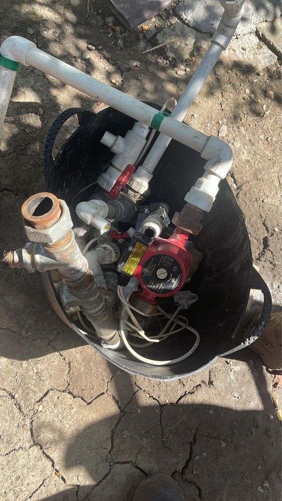 Boiler . Centrala pe lemen si pufer