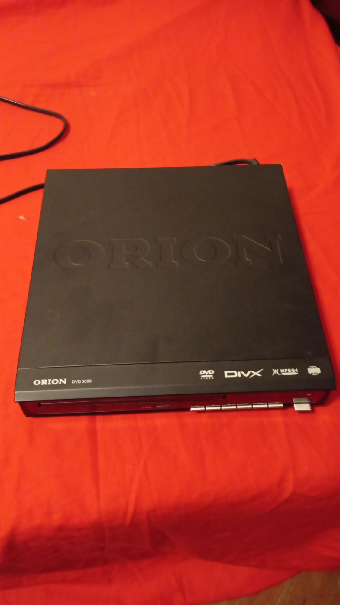 Dvd player orion 3600