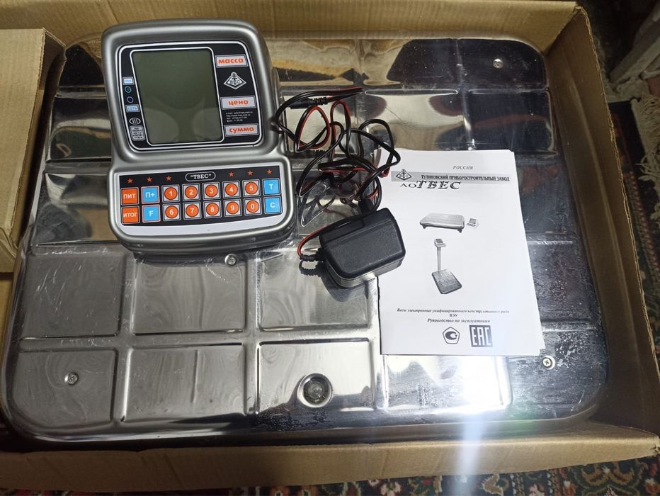 Весы товарные Твес ВЭУ-200С-50/100-И-Д-А-У