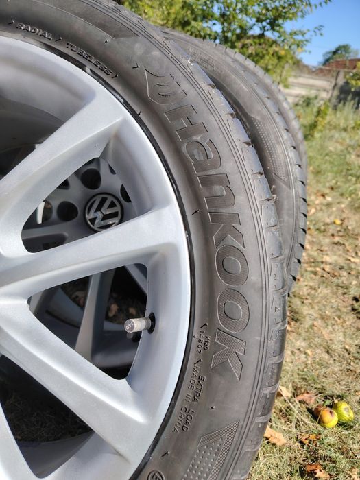 Vand jante AL/17  VW, cu anvelope vara, Hankook 235/45/17