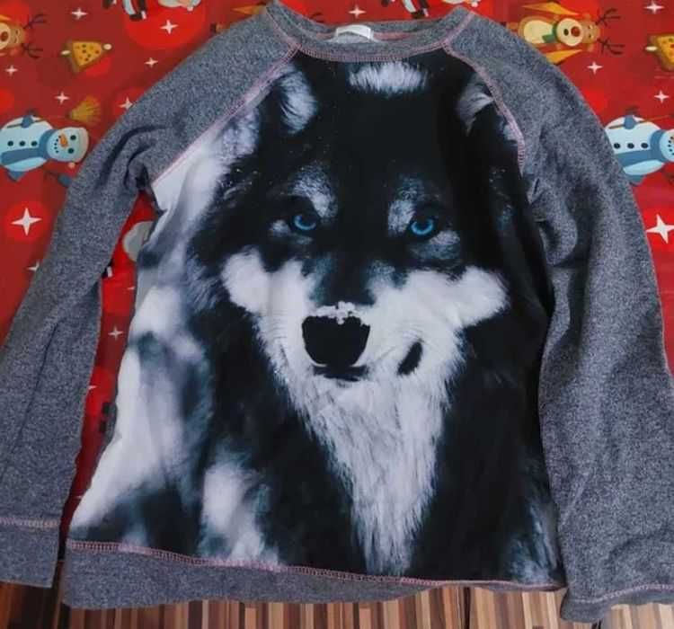 Bluză unisex copiii 134/140