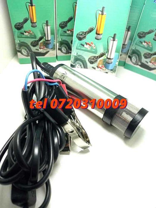 Pompa Submersibila Pentru Transfer Benzinamotorina  Alimentare 12v
