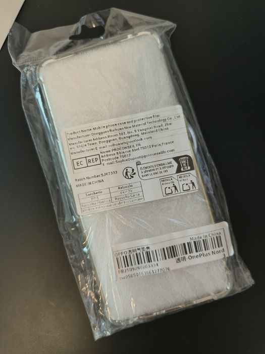 Husă transparentă nouă pentru telefonul OPPO Reno3 4G