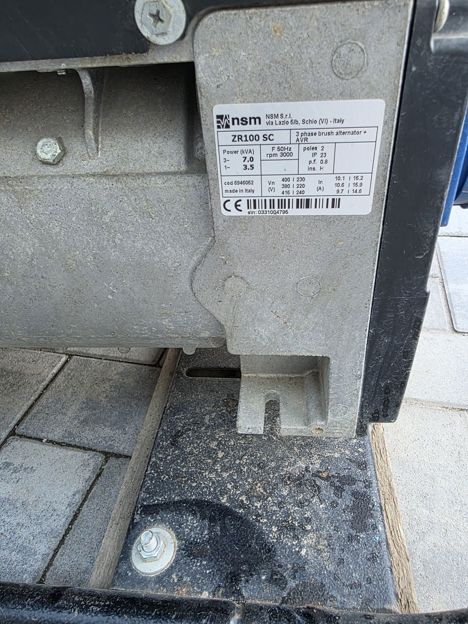 Generator Pramac Es8000 Trifazat 2021 funcționează impecabil