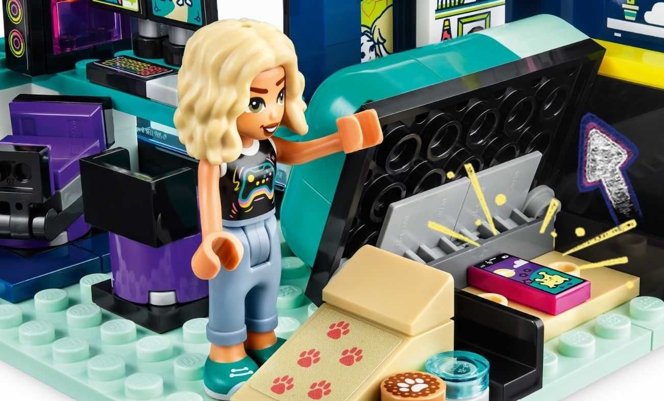 НОВО LEGO Friends - Стаята на Нова 41755