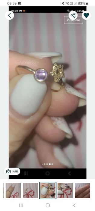 Vând Inel Aur 14 k,