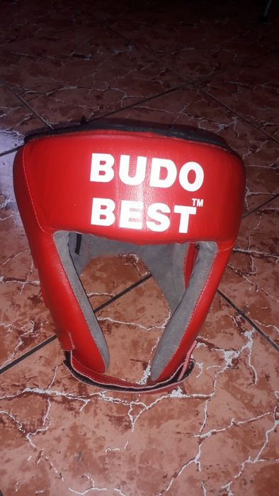 Casca din piele protectie  arte marțiale,k1 etc