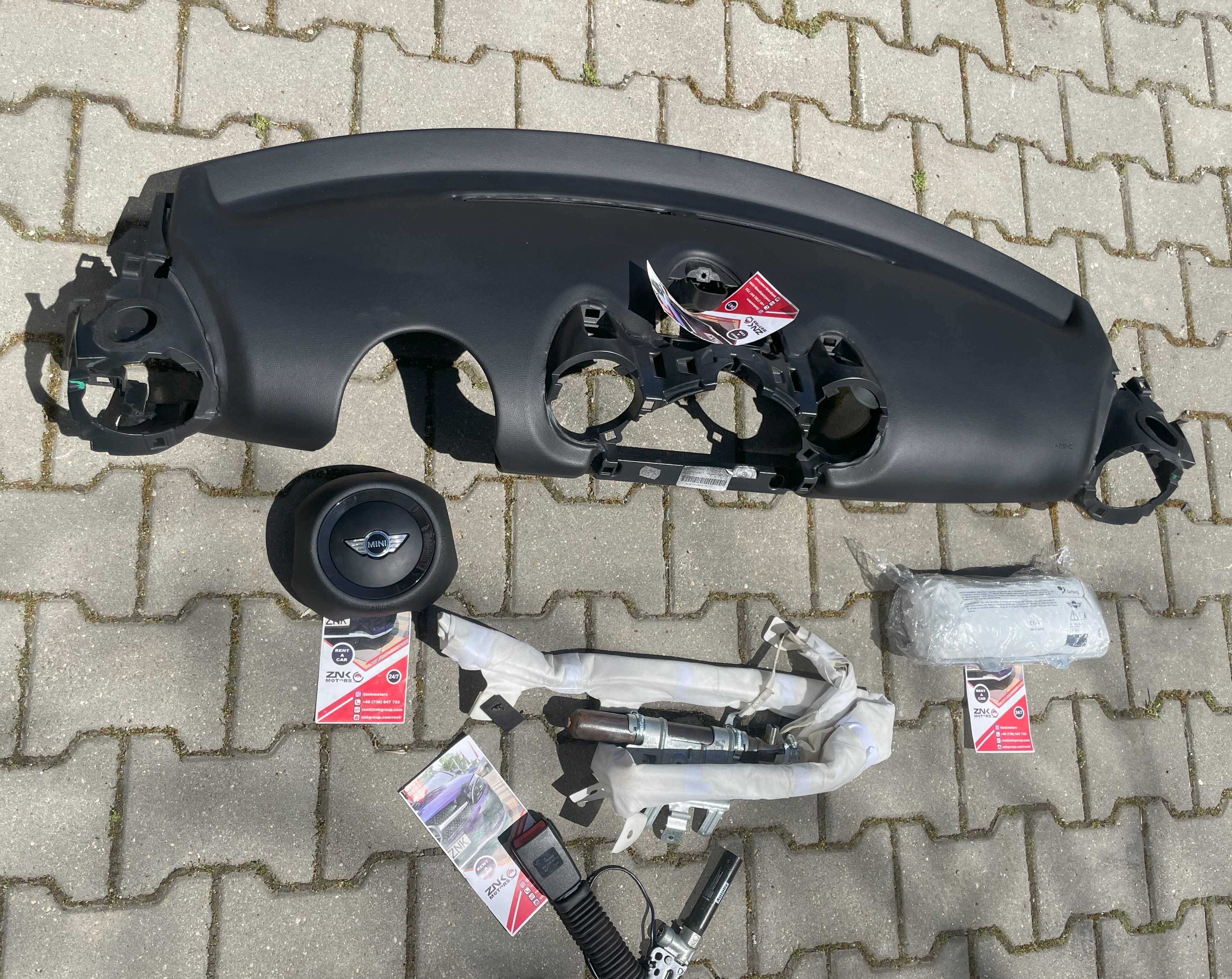 Mini Cooper Countryman kit airbag / plansa de bord / centuri