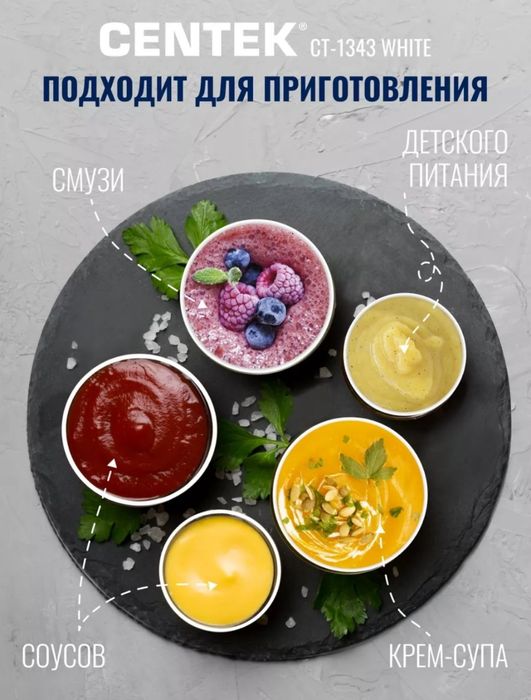 Блендер погружной Centek CT-1343