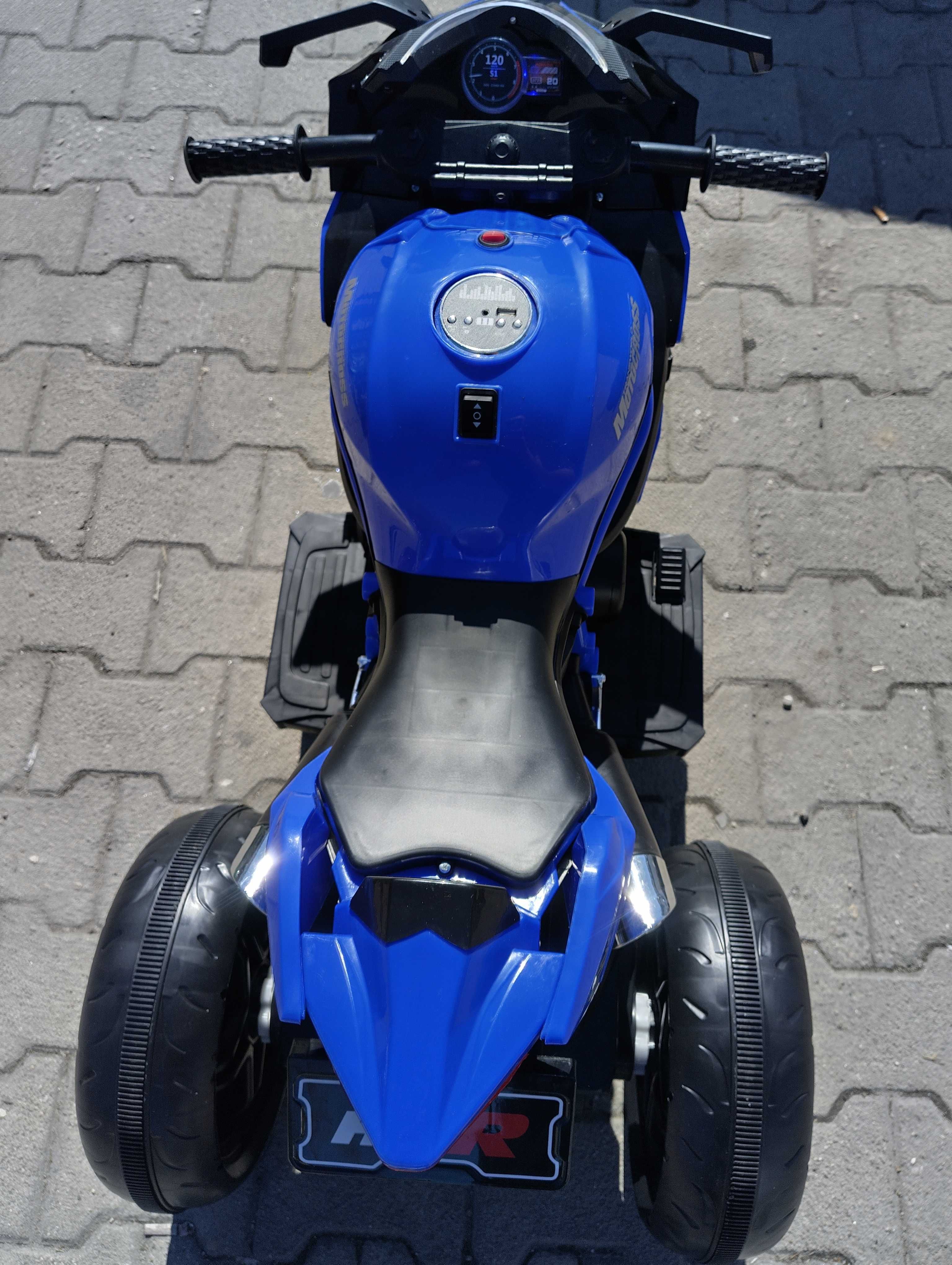 KAWASAKI акумулаторен мотор NINJA син