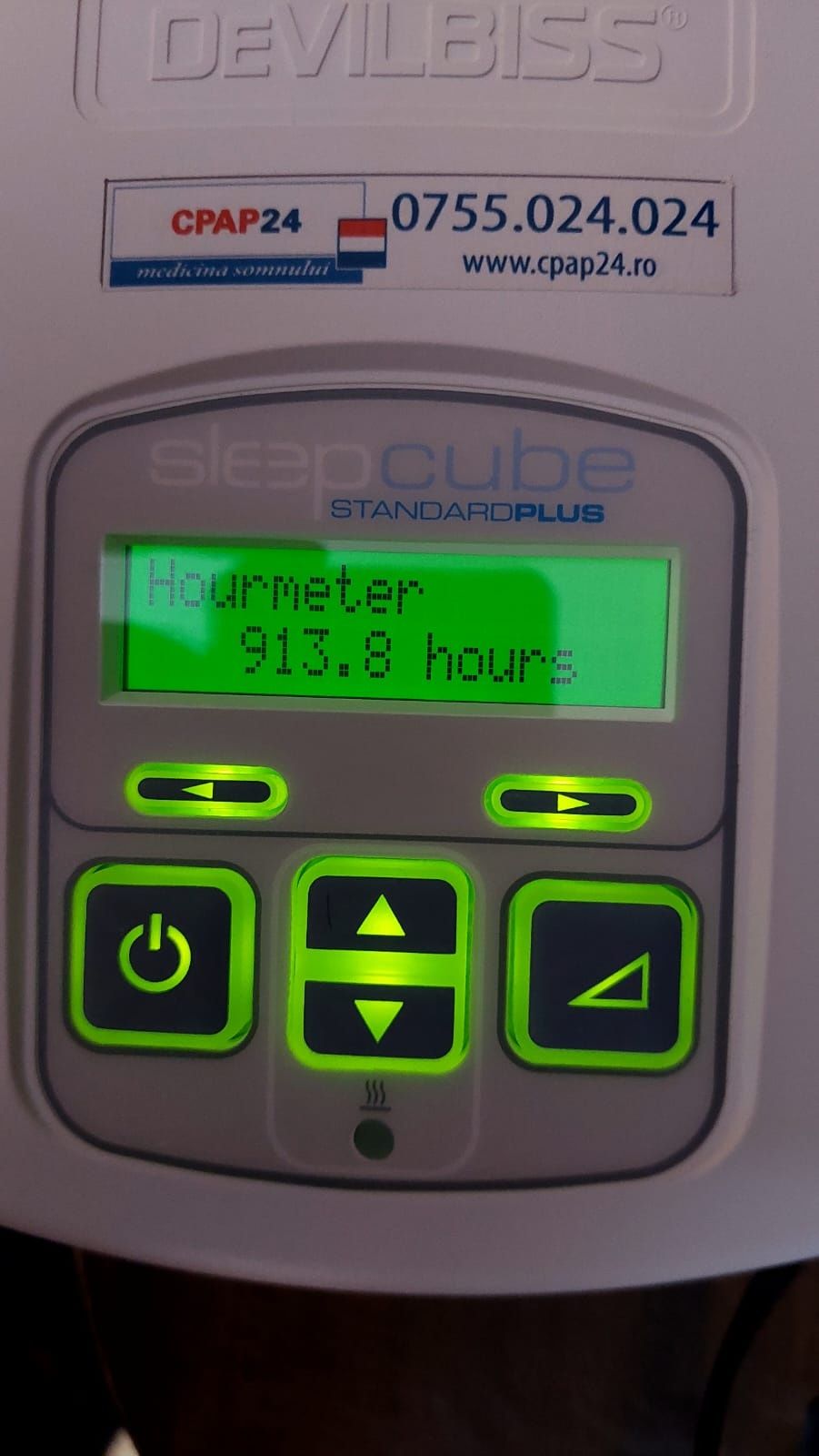 Vând aparat CPAP Devilbiss Slepcube Standard Plus,Fabricație SUA.
