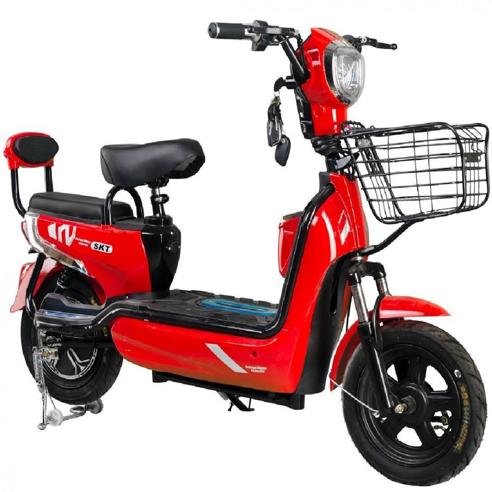 SCUTER Electric Bicicleta Electrica 350W  Cu Pedale 12Ah E-Bike Nou ‼️