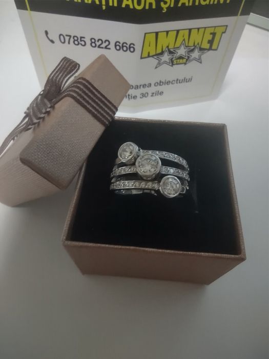 Inel aur alb 14k (efn)