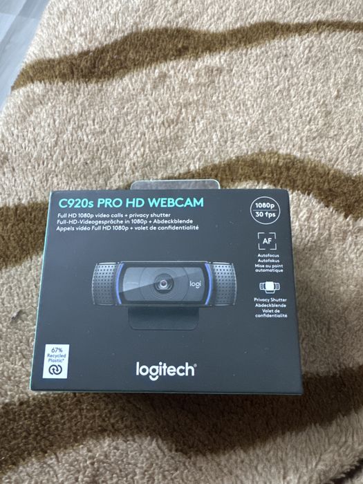 Webcam logitech C920s Pro HD