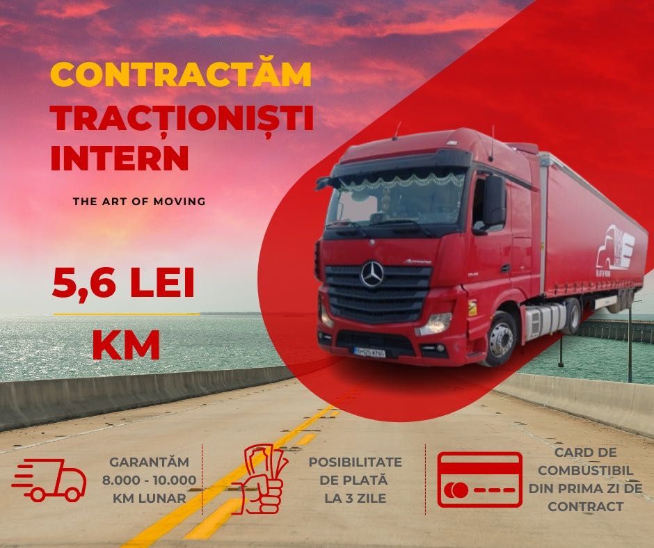 Road King Express cauta tractionisti intern
