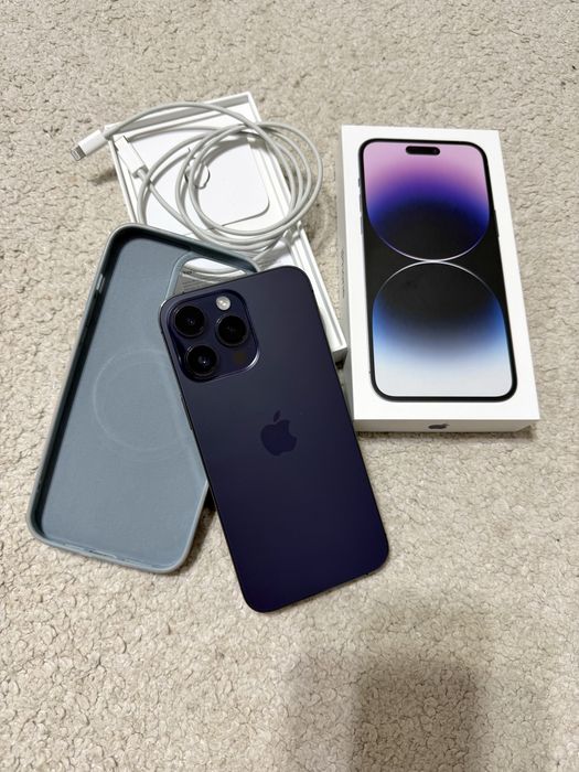 Iphone 14 pro max deep purple 128 gb